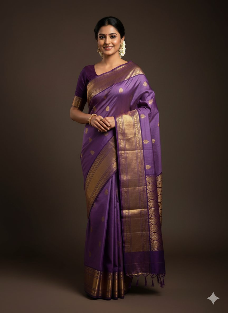 Heavy Work Saree